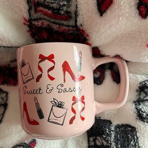 Sweet and Sassy Pink Coffee Mug NEW